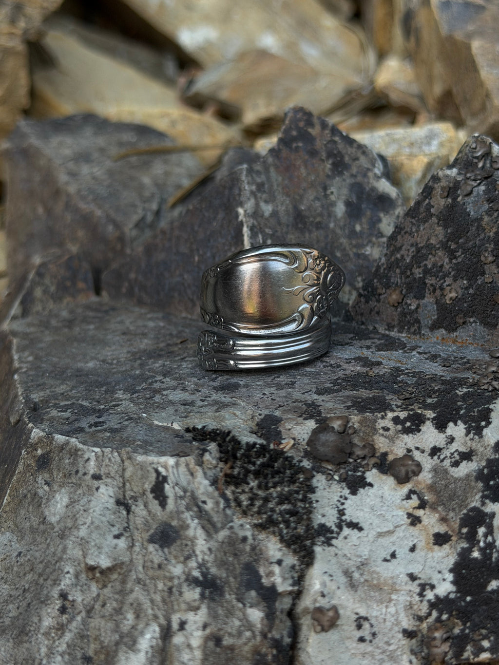 Wrapped Spoon Ring Size 8