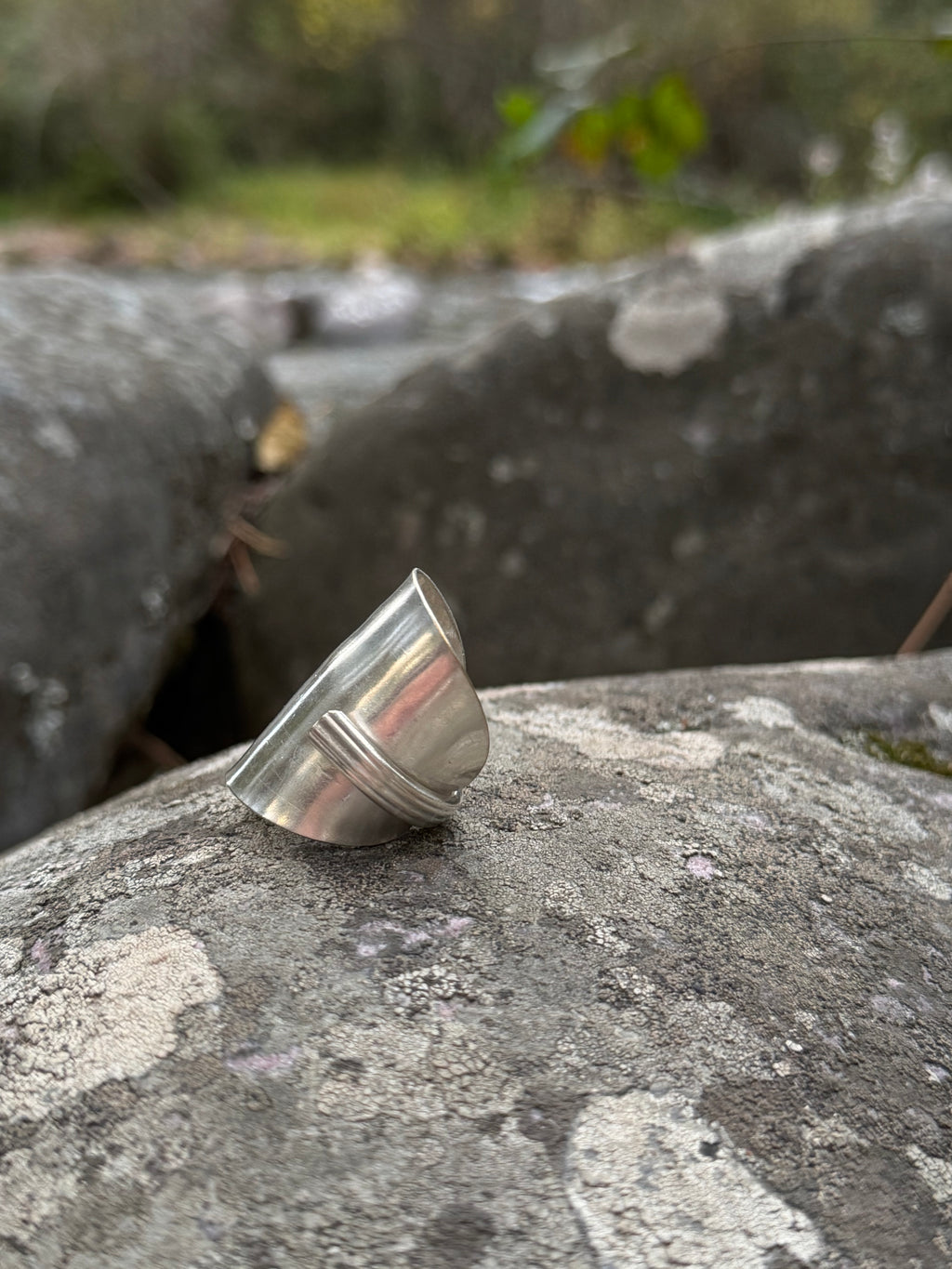 Spoon Bowl Ring Size 7.75