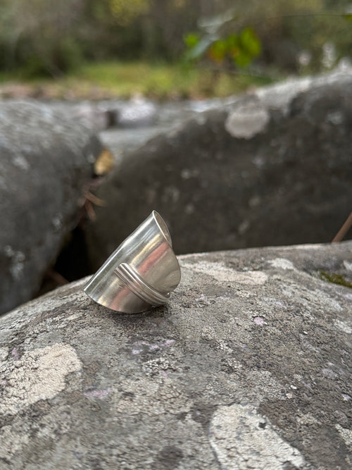 Spoon Bowl Ring Size 7.75